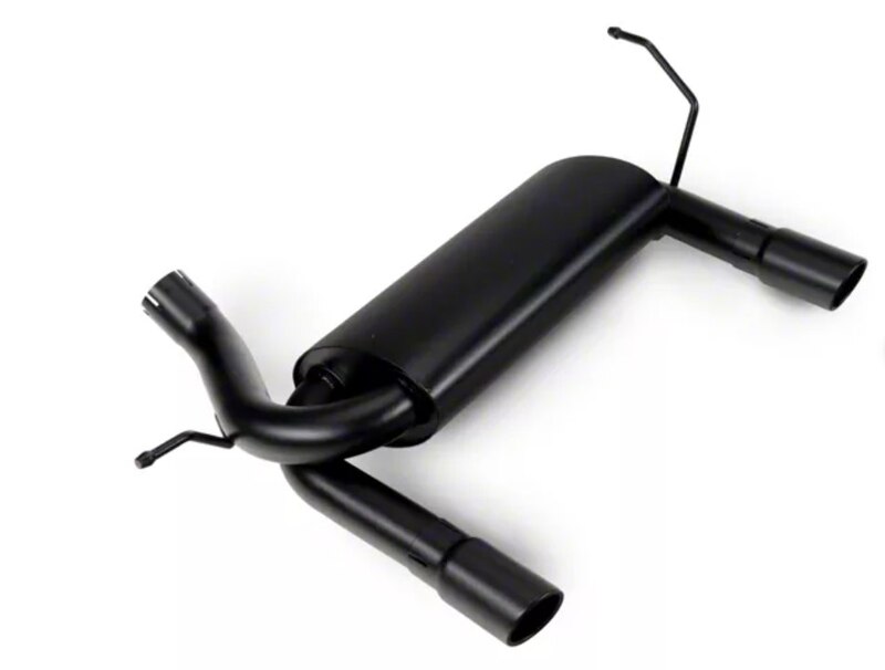 The RedRock Dual Outlet Axle-Back Exhaust The RedRock Dual Outlet Axle-Back Exhaust