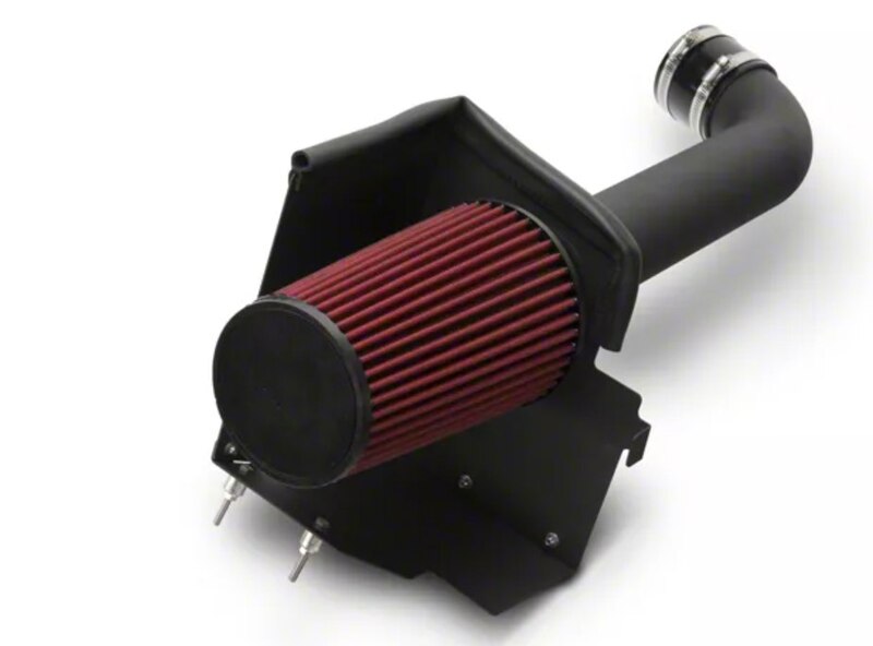 RedRock Cold Air Intake; Black Wrinkle RedRock Cold Air Intake; Black Wrinkle